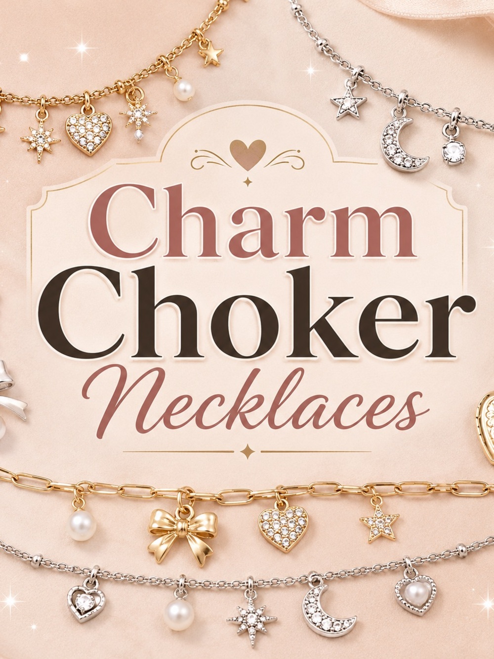 The Original Charm Choker Necklaces ➡️